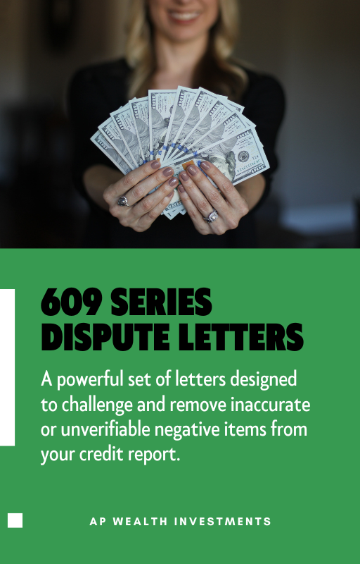 609 Series Dispute Letter