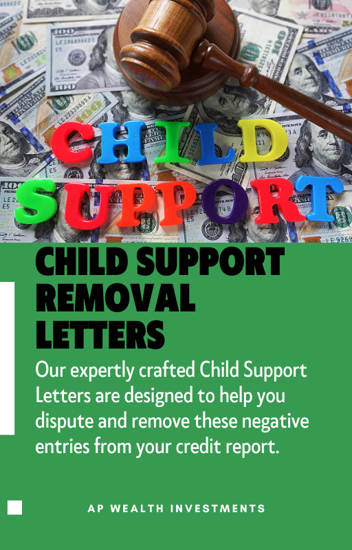 Child Support Removal Letter